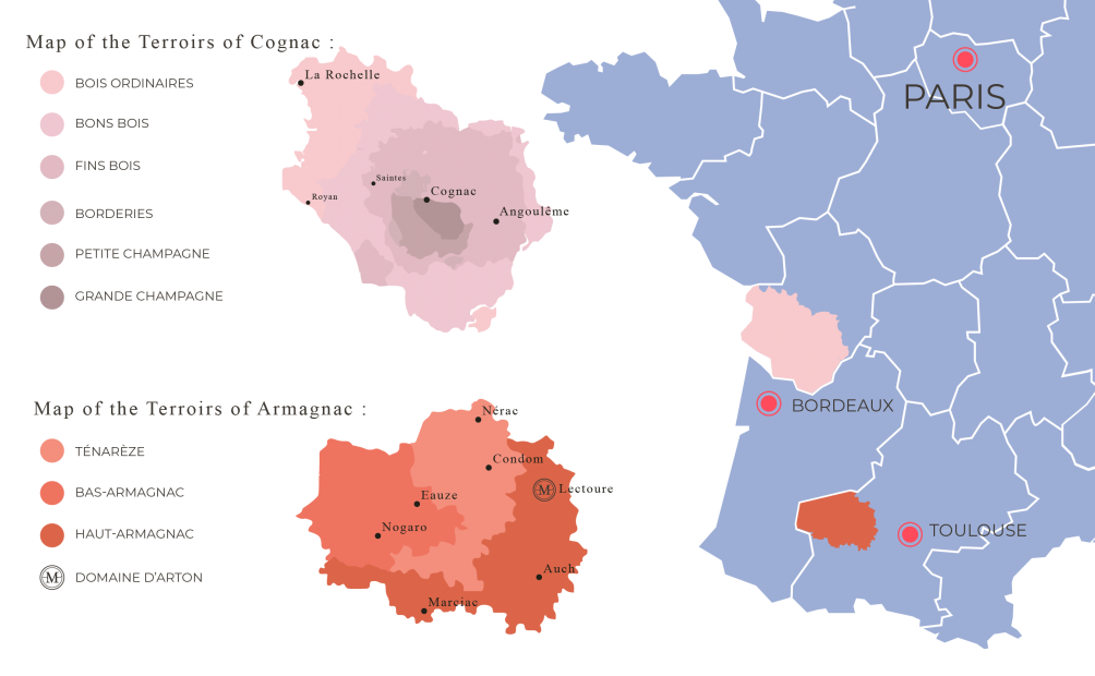 What is the difference between Armagnac and Cognac? Arton, Haut Armagnac & Vins de Gascogne